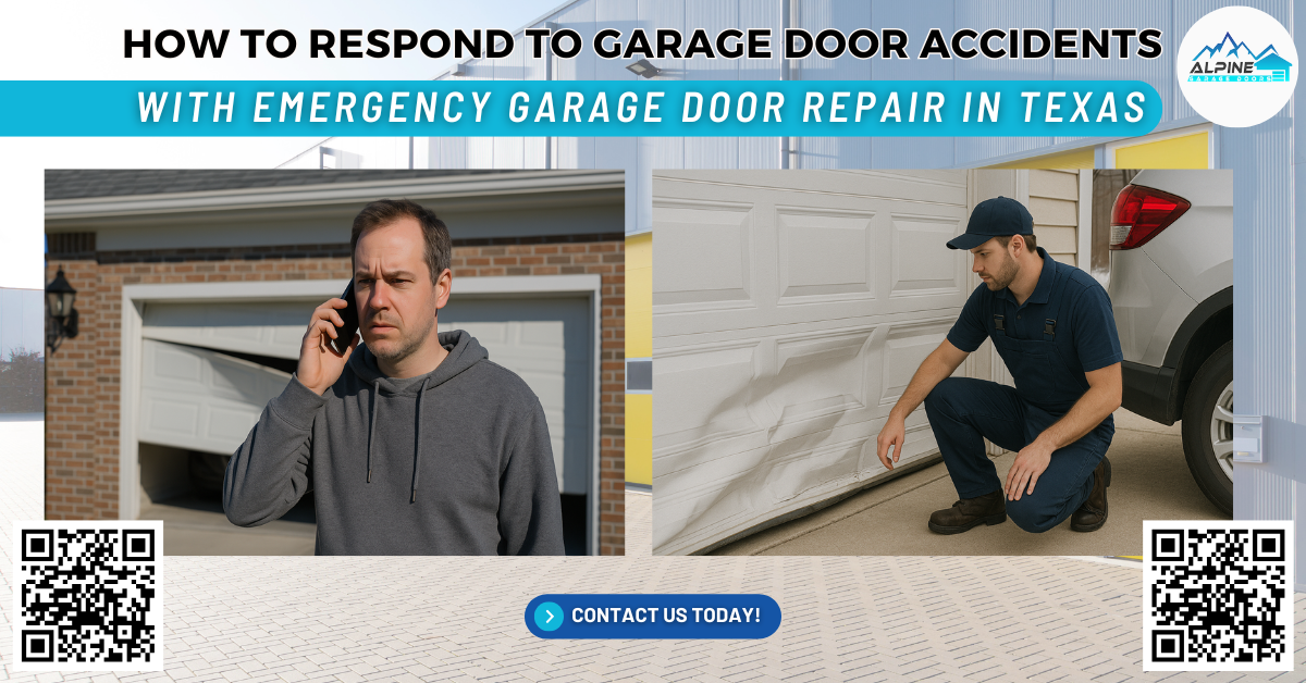 Emergency Garage Door Repair in Texas: Fast Response to Garage Accidents - Alpine Garage Doors Texas