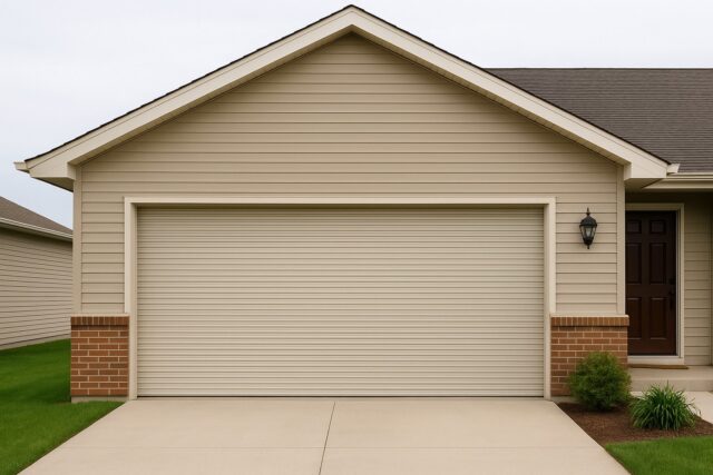 Roll-Up Garage Door