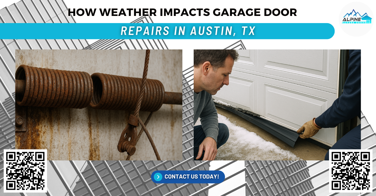 Alpine Garage Doors Texas How Weather Impacts Garage Door Repairs in Austin, TX - Alpine Garage Doors Texas