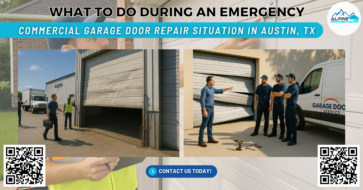 Alpine Garage Doors Texas (1) What to Do During an Emergency Commercial Garage Door Repair Situation in Austin, TX - Alpine Garage Doors Texas